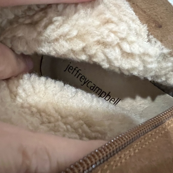 Jeffrey Campbell Guinn Sherpa-Lined Boots - size 9.5 - Picture 5 of 8